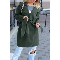 Płaszcz damski MAXINA KHAKI. Brązowe kurtki damskie Płaszcz damski MAXINA KHAKI, s, bez wzorów, bez kaptura. W wyprzedaży za 119,00 zł.
