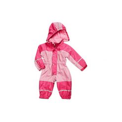 Playshoes Kombinezon różowy z polarem. Czerwone kombinezony niemowlęce marki Playshoes, z materiału. Za 209,00 zł.