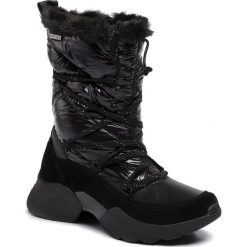 Śniegowce TAMARIS - 1-26481-23 Black Uni 007. Czarne kozaki damskie Tamaris, ze skóry, bez zapięcia. W wyprzedaży za 279,00 zł.