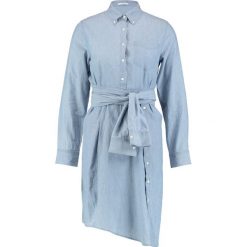Sukienki: GANT CHAMBRAY SMIL(L)E DRESS Sukienka jeansowa indigo