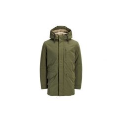 Kurtki ocieplane Jack Jones 12136738 RALEN. Zielone kurtki męskie Jack & Jones, xl, bez wzorów, bez kaptura. Za 264,68 zł.