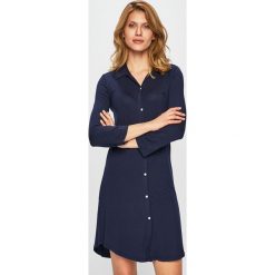 Lauren Ralph Lauren - Koszula nocna. Niebieskie koszule damskie marki Lauren Ralph Lauren, s, z elastanu, z długim rękawem. Za 269,90 zł.