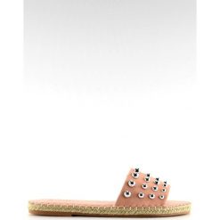 Klapki damskie espadryle różowe LL-120P Pink. Różowe espadryle damskie ButyModne, bez wzorów, bez obcasa. W wyprzedaży za 69,00 zł.
