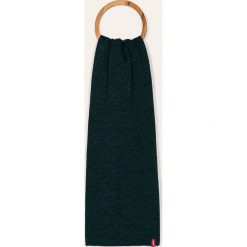 Levi's - Szalik. Niebieskie szaliki damskie Levi's®, bez wzorów, z dzianiny. W wyprzedaży za 89,90 zł.