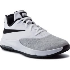 Buty NIKE - Air Max Infuriate III Low AJ5898 100 White/Black/Wolf Grey. Białe buty sportowe męskie Nike, z tworzywa sztucznego, bez zapięcia, do koszykówki, nike air max. W wyprzedaży za 279,00 zł.