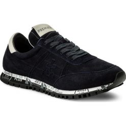Sneakersy PREMIATA - Sean 2932 Granatowy. Niebieskie sneakersy męskie Premiata, na co dzień, bez wzorów, ze skóry, eleganckie, bez zapięcia. W wyprzedaży za 499,00 zł.