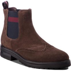 Sztyblety JOOP! - Kleitos 4140004165 Dark Brown 702. Pomarańczowe sztyblety męskie marki JOOP!, ze skóry. W wyprzedaży za 439,00 zł.