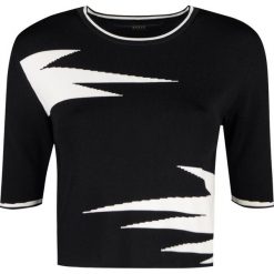 Guess Bluzka. Bluzki damskie Guess, z nadrukiem, z tkaniny, z okrągłym kołnierzem, bez rękawów. Za 189,00 zł.
