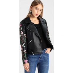 Kurtki damskie: Only Petite ONLMALTES BIKER Kurtka ze skóry ekologicznej black