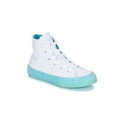 Buty Dziecko Converse Chuck Taylor All Star-Hi. Białe trampki dziewczęce Converse, bez wzorów, bez zapięcia. Za 175,20 zł.