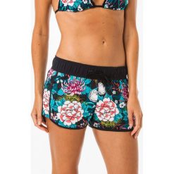 Szorty surfing TINI BOTAN damskie. Czarne buty sportowe damskie OLAIAN, w paski, z elastanu, sportowe, bez kołnierzyka. Za 59,99 zł.