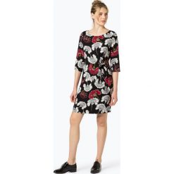 S.Oliver Black Label - Sukienka damska, czarny. Czarne sukienki hiszpanki s.Oliver BLACK LABEL, s, w kwiaty, proste. Za 459,95 zł.