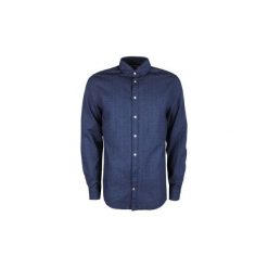 Koszule z długim rękawem Tommy Hilfiger MW0MW03060. Niebieskie koszule męskie TOMMY HILFIGER, xl, bez wzorów, bez kołnierzyka, z długim rękawem. Za 269,00 zł.