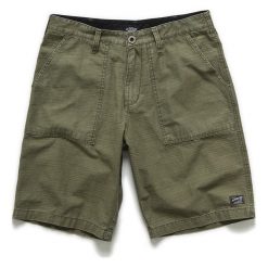 Krótkie spodenki RANK & FILE ARMY ALPINESTARS kolor zielony, rozmiar 28. Zielone spodenki sportowe męskie Alpinestars, s, w paski, z materiału, sportowe. W wyprzedaży za 79,00 zł.