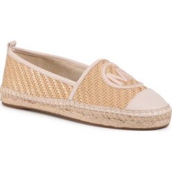 Espadryle MICHAEL MICHAEL KORS - Rey Espadrille 40S0RYFP3D Lt Cream. Brązowe espadryle damskie MICHAEL Michael Kors, na co dzień, bez wzorów, ze skóry, bez obcasa, bez zapięcia. Za 539,00 zł.