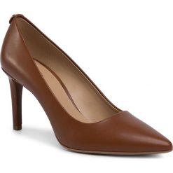 Szpilki MICHAEL MICHAEL KORS - Dorothy Flexy Pump 40S8DOMP2L Luggage. Pomarańczowe półbuty damskie MICHAEL Michael Kors, bez wzorów, ze skóry, bez obcasa, na obcasie, bez zapięcia. Za 519,00 zł.