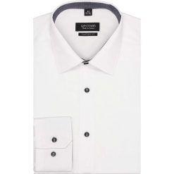 Koszule męskie: koszula bexley 2597 długi rękaw custom fit biały