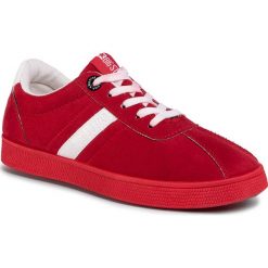 Sneakersy BIG STAR - DD274622 Red. Czerwone półbuty damskie BIG STAR, z tworzywa sztucznego. Za 129,00 zł.
