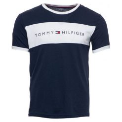Tommy Hilfiger Koszulka Męska S Ciemnoniebieska. Niebieskie koszulki męskie TOMMY HILFIGER, s, bez wzorów, bez kołnierzyka, bez rękawów. Za 169,00 zł.