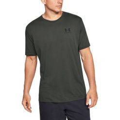 Under Armour Sportstyle Koszulka Zielony. Zielone podkoszulki męskie Under Armour, l, bez wzorów, z bawełny, z krótkim rękawem. Za 119,95 zł.