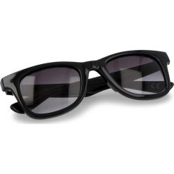 Okulary przeciwsłoneczne damskie: Okulary przeciwsłoneczne VANS – Janelle Hipster VN000VXLY45 Black/Smoke