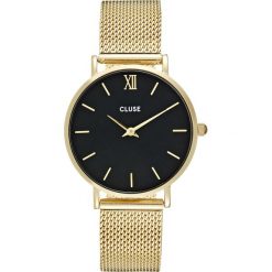 Zegarki damskie: Cluse MINUIT Zegarek mesh goldcoloured/black