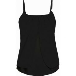 Top plażowy tankini bonprix czarny. Czarne topy damskie bonprix. Za 89,99 zł.