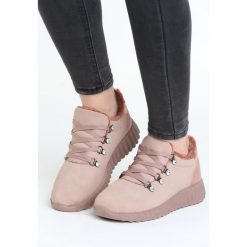 Różowe Buty Sportowe Simile. Czerwone buty sportowe damskie Born2be, z materiału. Za 79,99 zł.