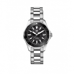 ZEGAREK TAG HEUER AQUARACER WAY131K.BA0748. Czarne zegarki damskie marki TAG HEUER, ze stali. Za 6090,00 zł.