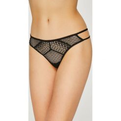 Undiz - Stringi. Czarne stringi damskie marki Undiz, s, z elastanu. W wyprzedaży za 29,90 zł.