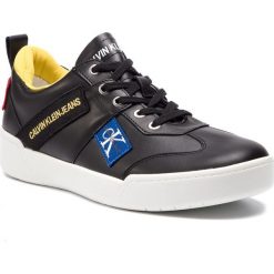 Sneakersy CALVIN KLEIN JEANS - Norm S0579 Black. Czarne sneakersy męskie Calvin Klein Jeans, na co dzień, bez wzorów, z jeansu, klasyczne, bez zapięcia. W wyprzedaży za 359,00 zł.
