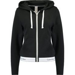 Bluzki, topy, tuniki: Calvin Klein Underwear HOODIE FULL ZIP Koszulka do spania black