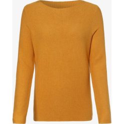 Marc O'Polo - Sweter damski z dodatkiem kaszmiru, żółty. Żółte swetry damskie Marc O'Polo, m, bez wzorów, z kaszmiru, bez rękawów, bez kaptura. Za 559,95 zł.