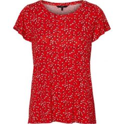 Vero Moda Damska bluzka Lizzy Ss Top Jrs Fiery Red (rozmiar XS). Czerwone bluzki damskie Vero Moda, xs, bez wzorów, bez kołnierzyka, bez rękawów. W wyprzedaży za 44,00 zł.