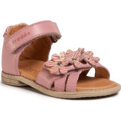 Sandały FRODDO - G2150117 M Pink. Różowe sandały dziewczęce Froddo, ze skóry, bez zapięcia. Za 249,00 zł.