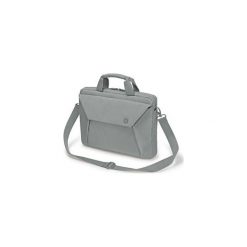 Torba do laptopa Dicota Slim Case EDGE, 10-11.6", szary. Szare torby na laptopa marki Dicota, w paski, z tkaniny. Za 140,20 zł.