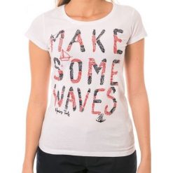 Heavy Tools Ladies T-Shirt Marylou s18-160 White (Rozmiar L). Białe bluzki damskie marki Heavy Tools, s, z napisami. W wyprzedaży za 60,00 zł.