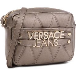 Torebka VERSACE JEANS - E1VSBBL4-70712 966. Żółte listonoszki damskie marki Versace Jeans, z jeansu. W wyprzedaży za 429,00 zł.