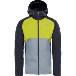 Kurtka męska The North Face Stratos T0CMH92VB - szary || żółty. Szare kurtki męskie The North Face, xxl, bez wzorów, bez kaptura. Za 391,99 zł.