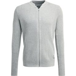 Swetry rozpinane męskie: Shine Original MENS ZIP Kardigan grey melange