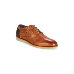 Derby Bugatti TOUZETTE. Pomarańczowe półbuty męskie Bugatti, bez wzorów, bez zapięcia. Za 319,96 zł.