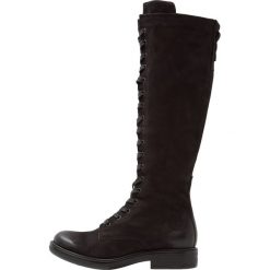 Buty zimowe damskie: MJUS Kozaki sznurowane nero