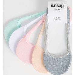 Balerinki ze zdobieniem - Wielobarwny. Baleriny damskie Sinsay, z aplikacjami, bez obcasa. Za 14,99 zł.