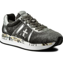 Sneakersy PREMIATA - Conny 2609 Srebrny. Szare półbuty damskie Premiata, ze skóry ekologicznej. W wyprzedaży za 569,00 zł.