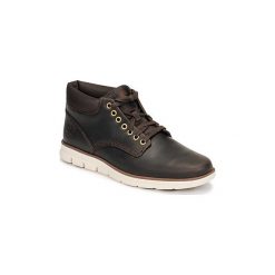 Buty Timberland BRADSTREET CHUKKA LEATHER. Pomarańczowe trampki męskie Timberland, bez wzorów, bez zapięcia. Za 629,00 zł.