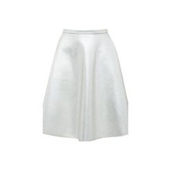 Piankowa spódnica SANS CULOTTE. Szare spódniczki damskie Jolie su, na imprezę, m, bez wzorów, eleganckie, rozkloszowane. Za 299,00 zł.