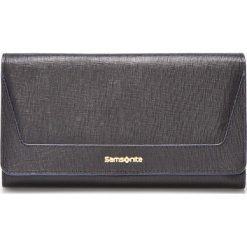 Samsonite - Portfel skórzany. Czarne portfele damskie marki Samsonite, bez wzorów, ze skóry. W wyprzedaży za 239,90 zł.