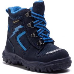 Śniegowce SUPERFIT - GORE-TEX 1-000048-8000 M Blau/Blau. Niebieskie śniegowce chłopięce Superfit, bez zapięcia, gore-tex. Za 249,00 zł.