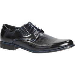 Czarne buty wizytowe sznurowane Casu MXC394. Czarne buty wizytowe męskie Casu, na sznurówki. Za 79,99 zł.