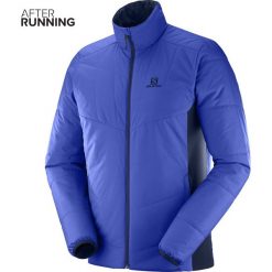 Kurtka Salomon Drifter Mid Jacket M Granatowa Niebieska. Niebieskie kurtki męskie Salomon, m, bez wzorów, eleganckie, bez kaptura. Za 447,99 zł.